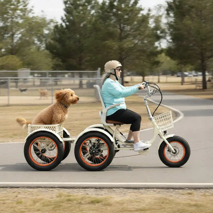 Sixthreezero Simple Glide Fat Tire 750W Recumbent E-Trike 2026