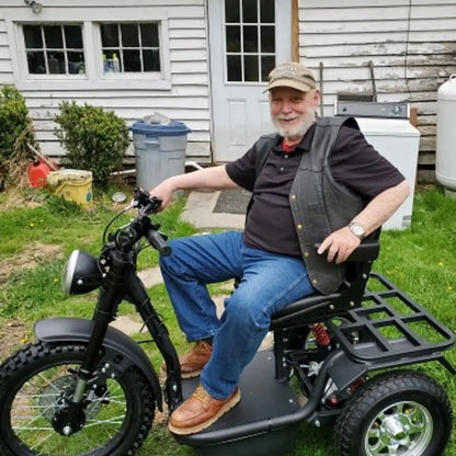 MotoTec Electric Trike 60v 1800w Black