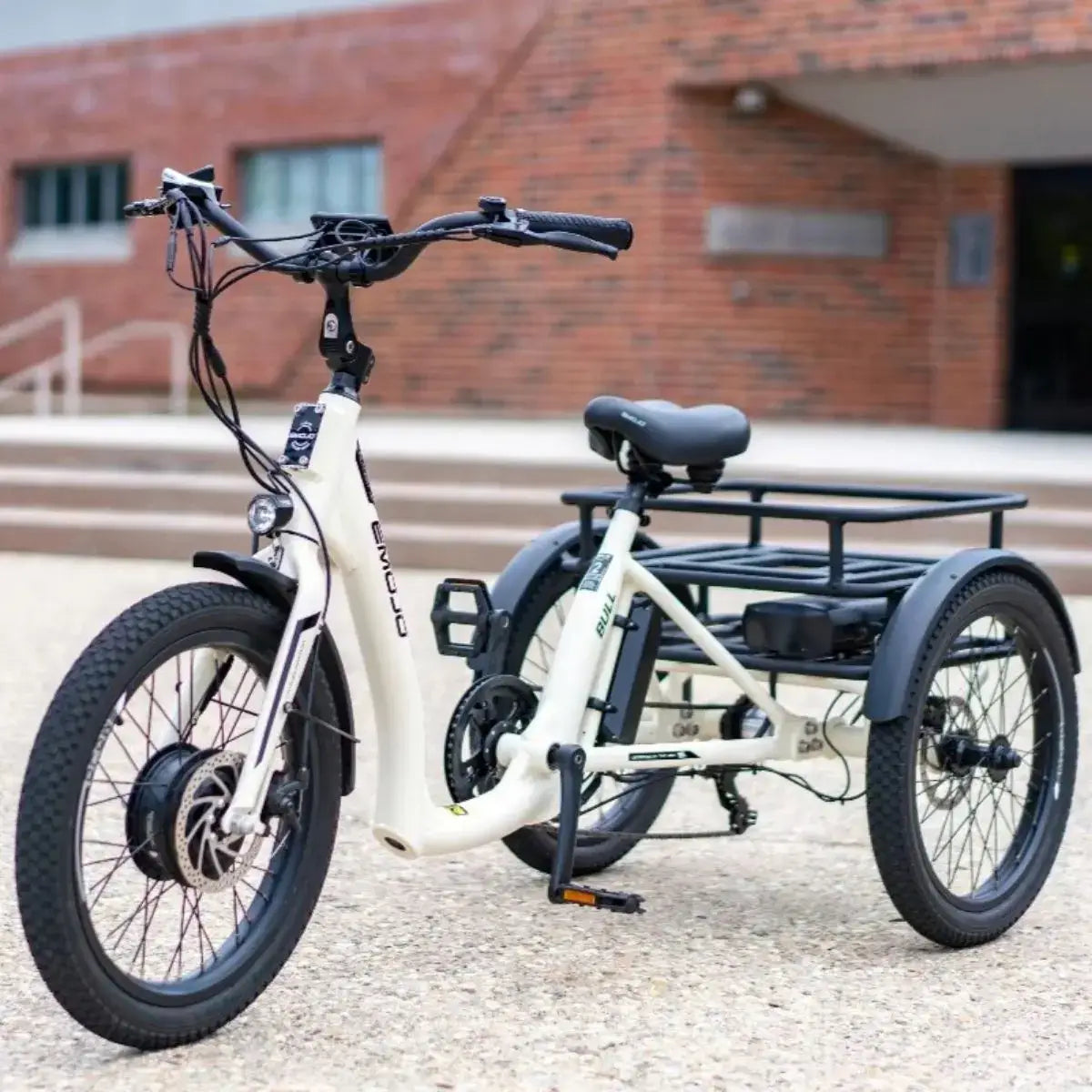 low 3 wheel bicycle Emojo Bull Electric Trike