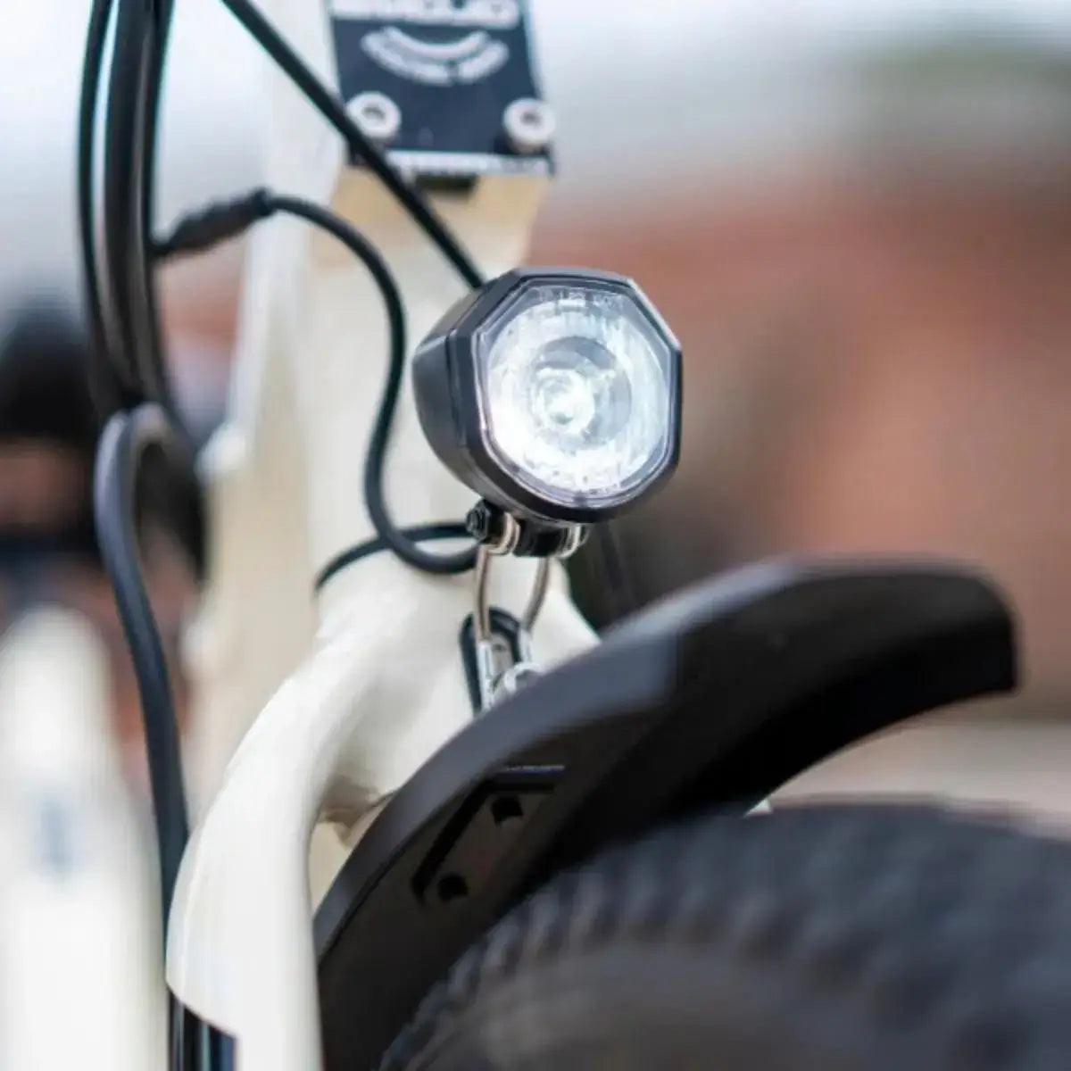Emojo Bull electric bike suspension detail