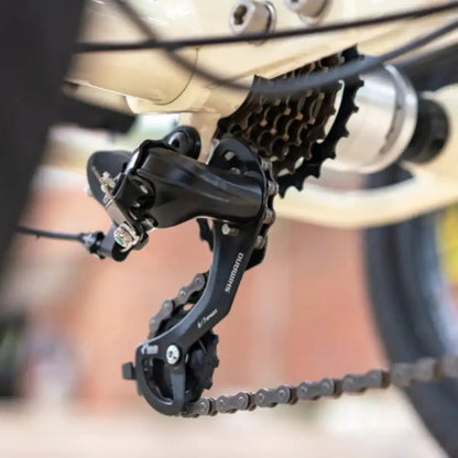 Emojo Bull electric bike seat detail