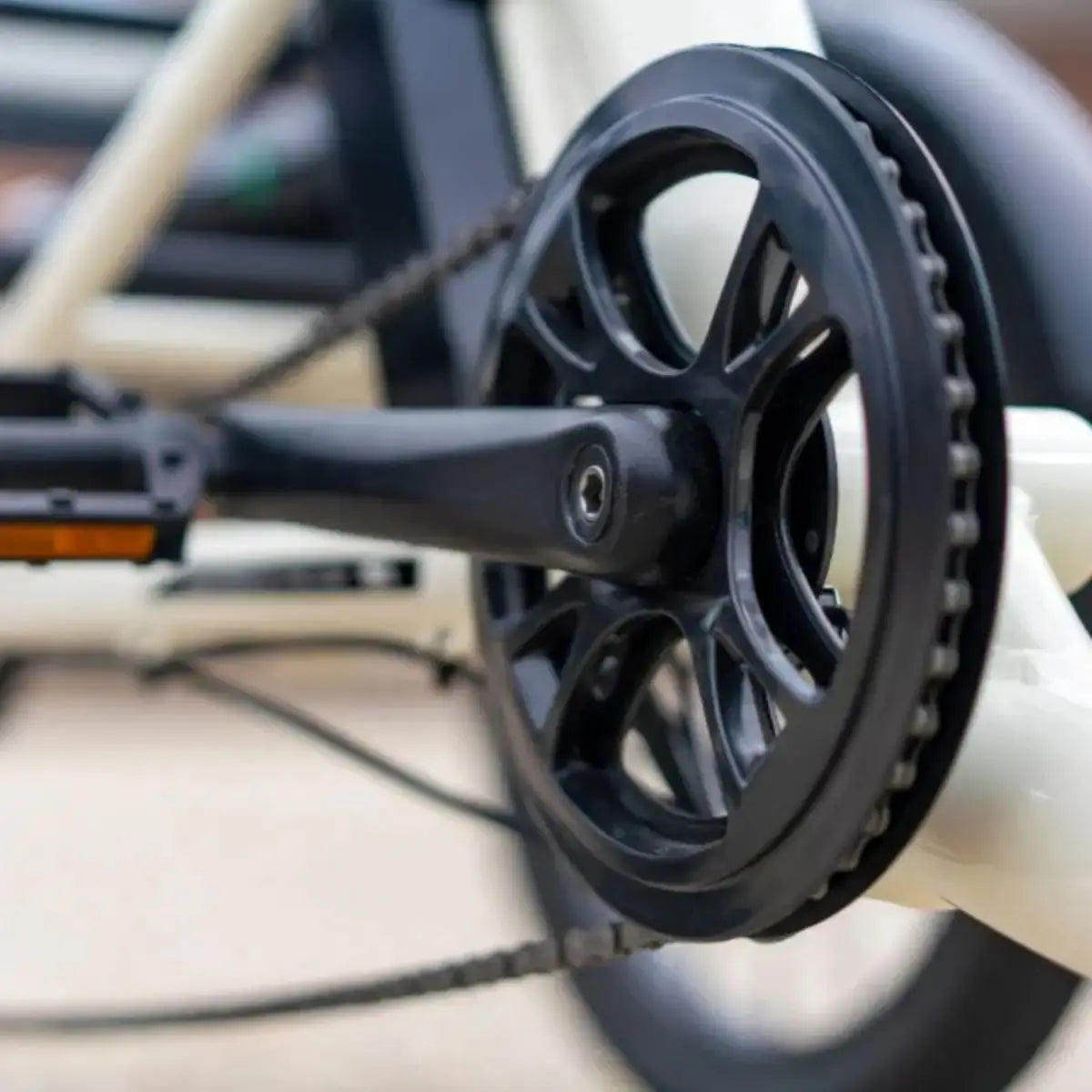 Emojo Bull electric bike motor closeup