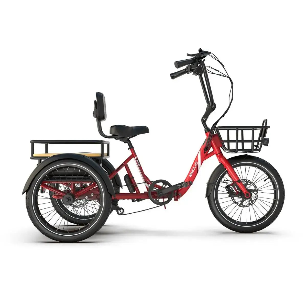 Emojo Dexter electric bike angled view