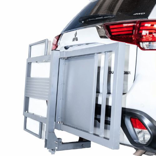 EMOJO electric bike hitch rack frame clamp detail