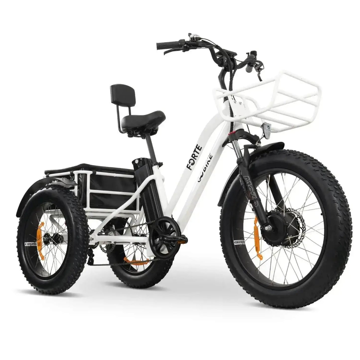 GoBike Forte electric tricycle folded configuration