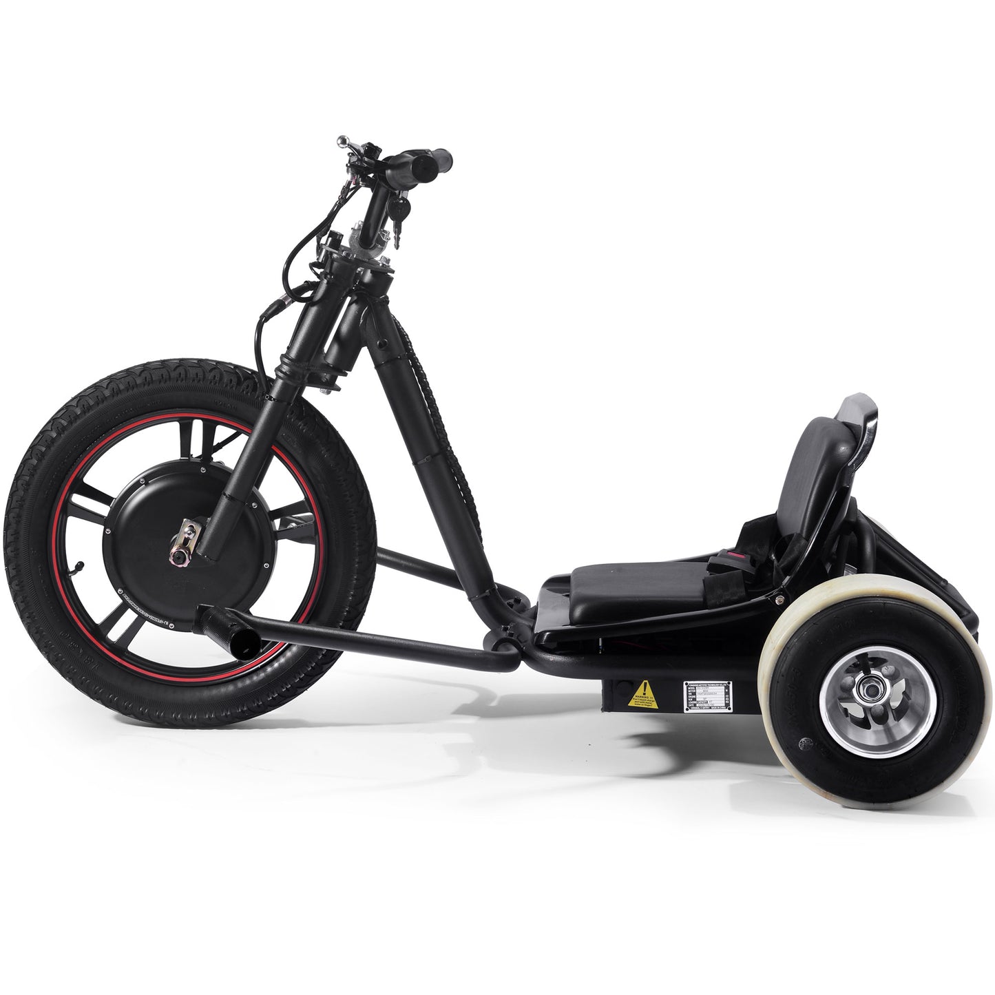 MotoTec Drifter 48v 800w Electric Trike Lithium - View 6