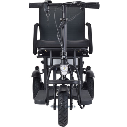 MotoTec Folding Mobility Electric Trike 48v 700w Dual Motor Lithium Black - View 4