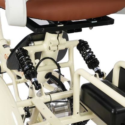 Simple Glide Dual 750W electric scooter angled front view