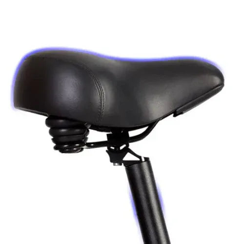 Comfortable black electric trike seat with spring suspension, Turbo Trikes accessories