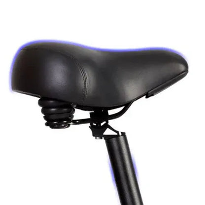 Comfortable black electric trike seat with spring suspension, Turbo Trikes accessories